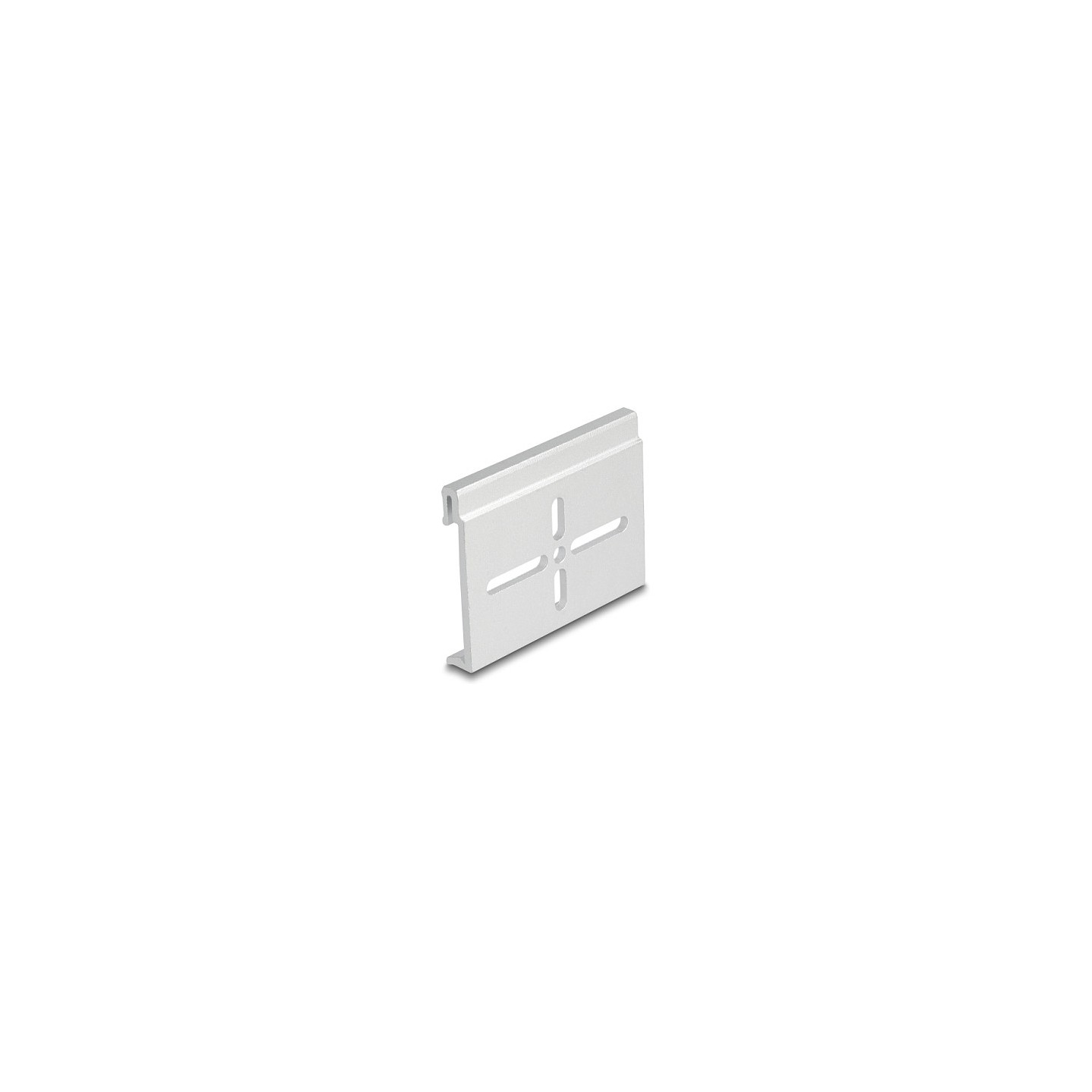 Aluminium Montageclip für Hutschiene 60.0 x 47.8 mm silber — Buy in Cyprus with Fast Delivery