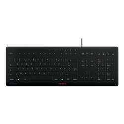 CHERRY STREAM PROTECT KEYBOARD Corded FR-Layout schwarz — Buy in Cyprus with Fast Delivery