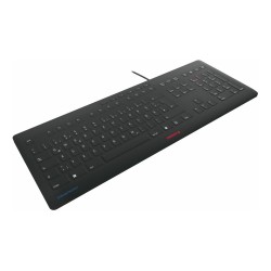 CHERRY STREAM PROTECT KEYBOARD Corded FR-Layout schwarz — Buy in Cyprus with Fast Delivery
