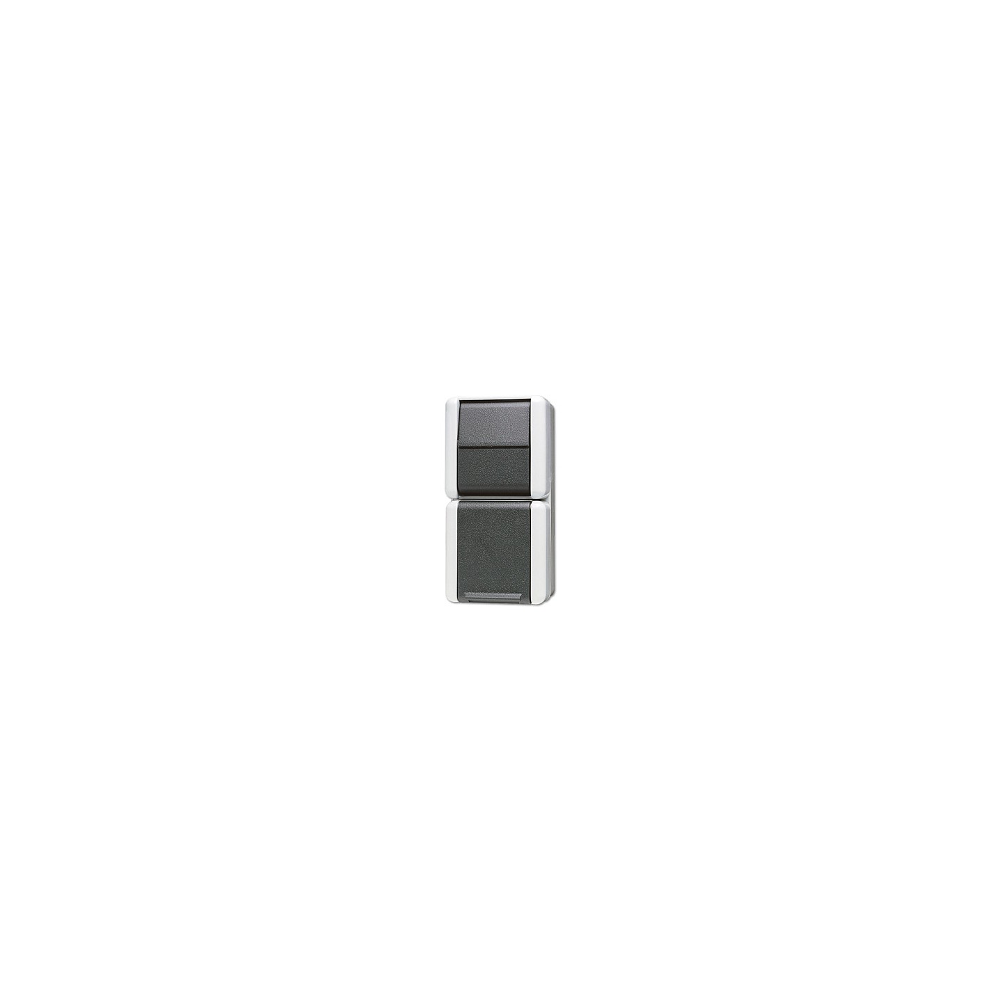 Jung 876 W AP WD-Steckdose mit Wechselschalter — Buy in Cyprus with Fast Delivery