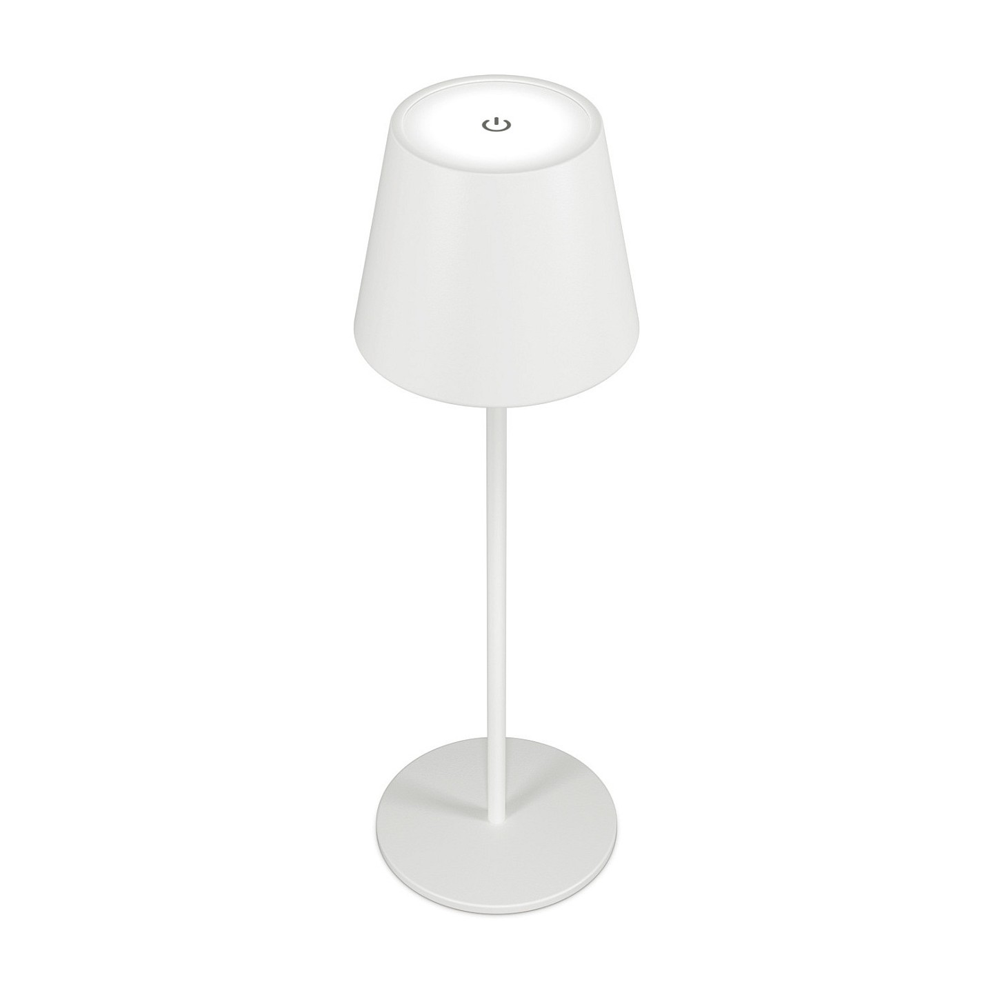 RealPower LED-Tischlampe dimmbar kalt warm mit Akku.weiss — Buy in Cyprus with Fast Delivery