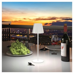 RealPower LED-Tischlampe dimmbar kalt warm mit Akku.weiss — Buy in Cyprus with Fast Delivery