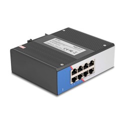 Industrie Gigabit Ethernet Switch 8 Port RJ45 für Hutschiene — Buy in Cyprus with Fast Delivery