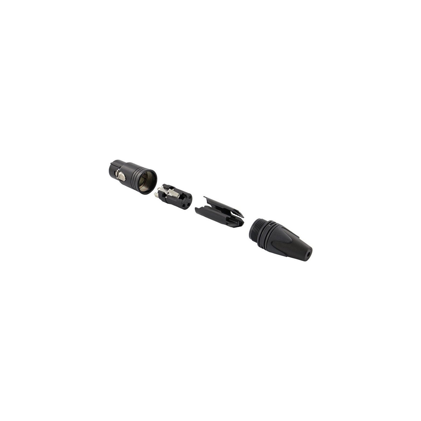 Equip Kabelverbinder 3-Polig Buchse schwarz — Buy in Cyprus with Fast Delivery