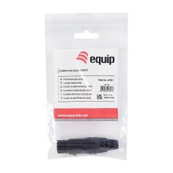 Equip Kabelverbinder 3-Polig Buchse schwarz — Buy in Cyprus with Fast Delivery