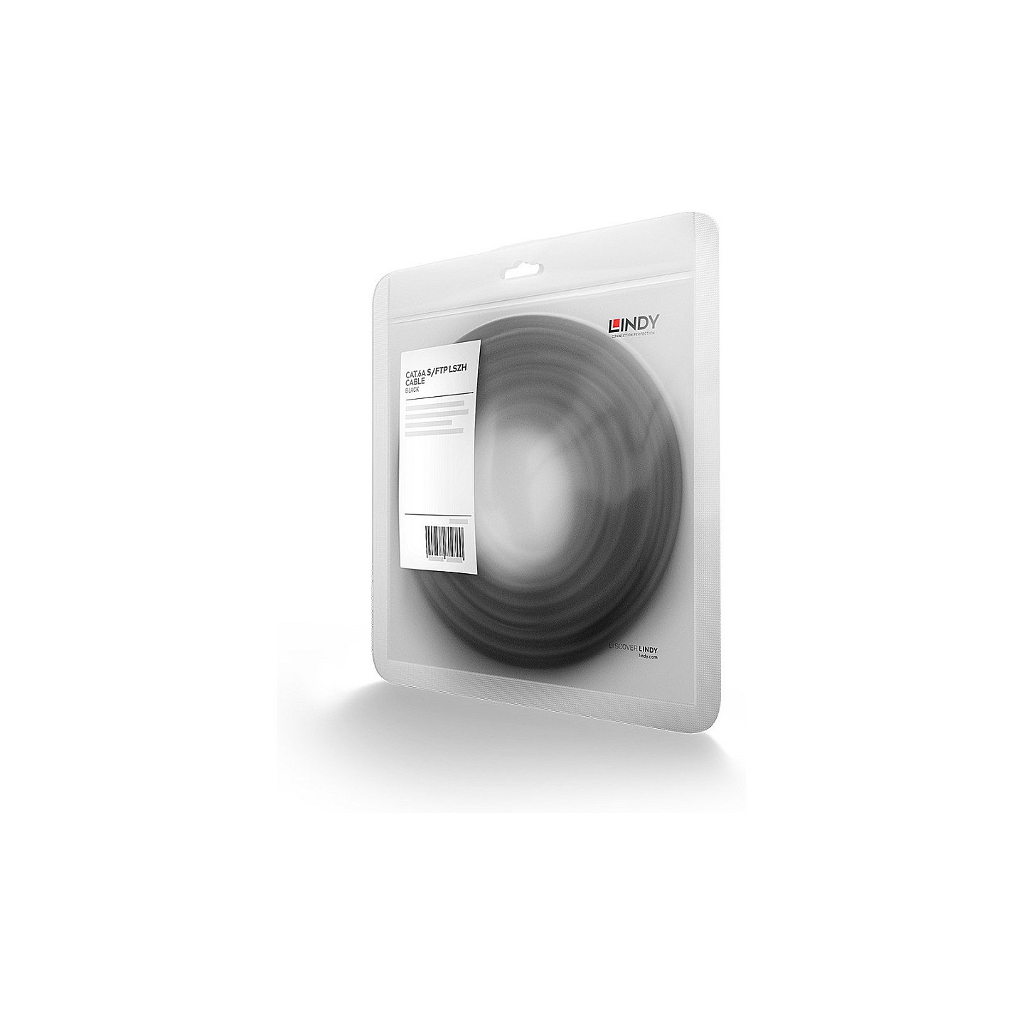 LINDY Patchkabel Cat6A S FTP PIMF LSZH schwarz 1.00m — Buy in Cyprus with Fast Delivery