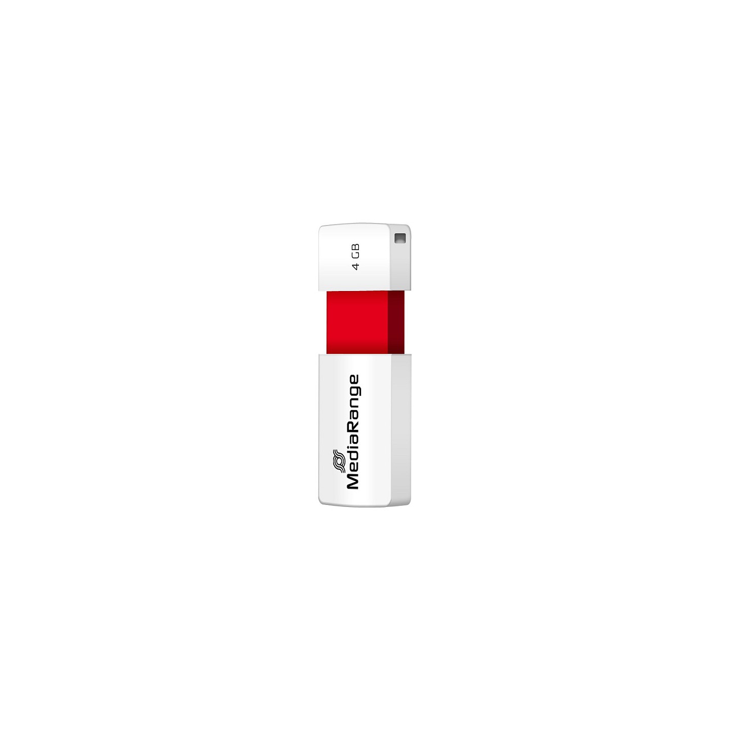 STICK MediaRange USB-Stick 4GB USB 2.0 Slider red — Buy in Cyprus with Fast Delivery
