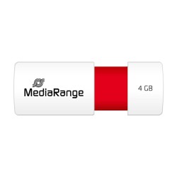 STICK MediaRange USB-Stick 4GB USB 2.0 Slider red — Buy in Cyprus with Fast Delivery