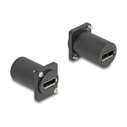 D-Typ Modul DisplayPort Buchse zu Buchse 4K schwarz — Buy in Cyprus with Fast Delivery