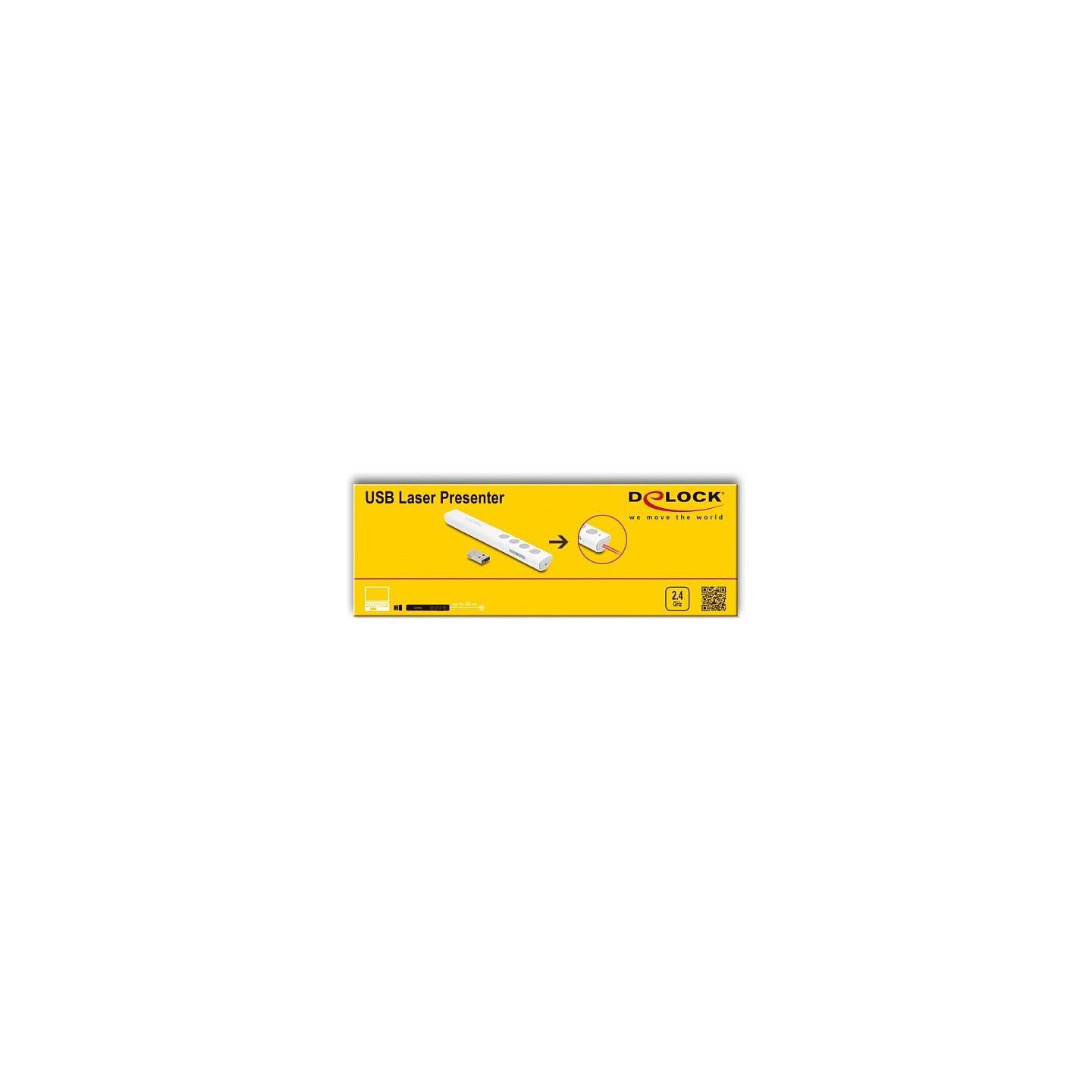 USB Laser Presenter weiß — Buy in Cyprus with Fast Delivery