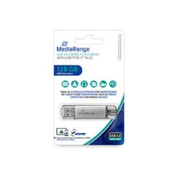 STICK MediaRange USB-Stick 128GB USB 3.1 combo mit USB Type-C — Buy in Cyprus with Fast Delivery