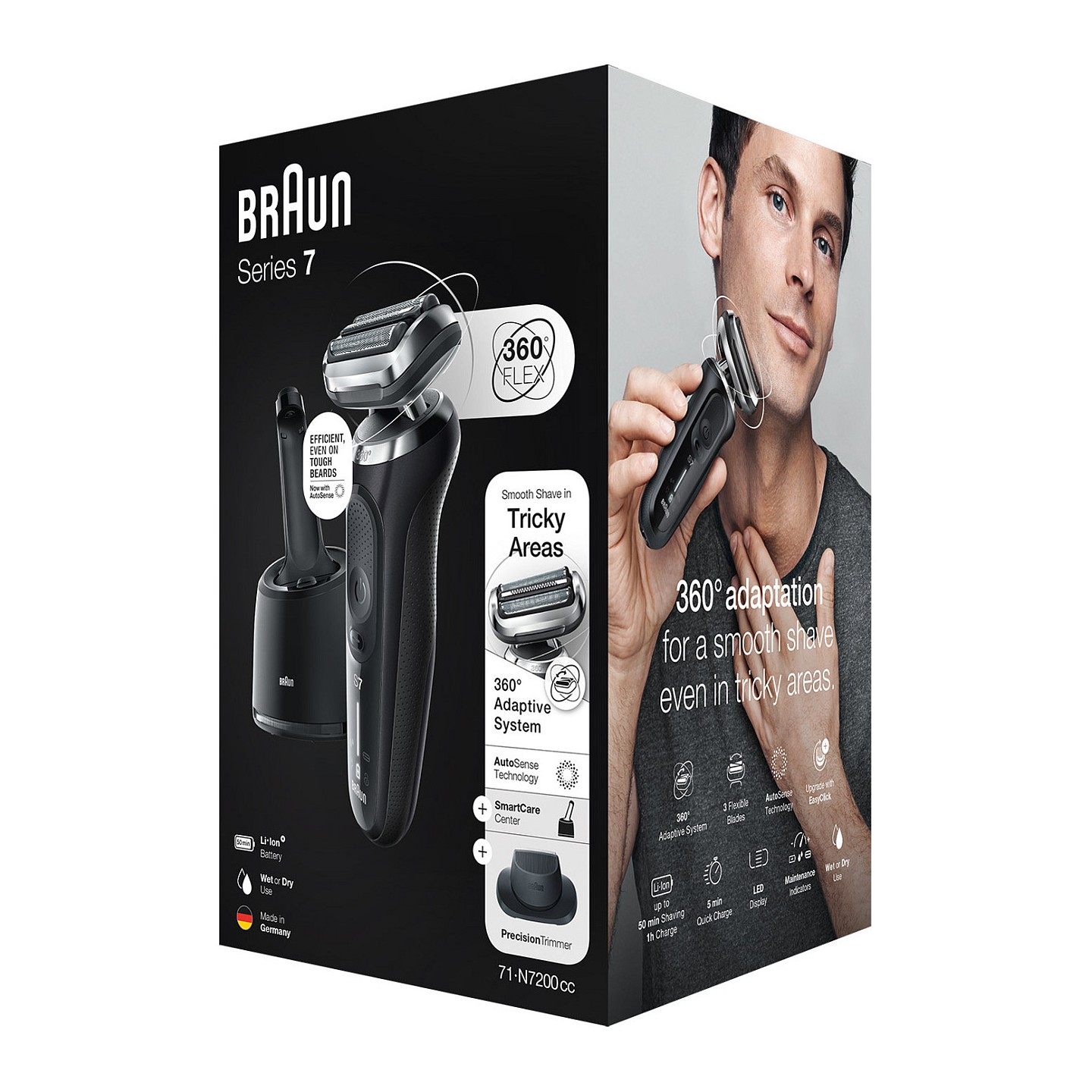 Braun Bartschneider Series 7 71-N7200cc — Buy in Cyprus with Fast Delivery