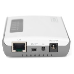 DIGITUS 2-Port USB2.0 Wireless Multif. Netw.Server.300Mbps — Buy in Cyprus with Fast Delivery