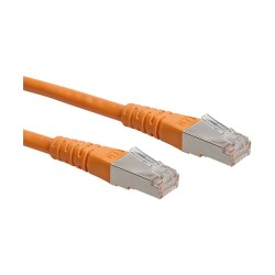 ROLINE Patchkabel Kat.6 Class E S FTP PiMF orange 2m — Buy in Cyprus with Fast Delivery