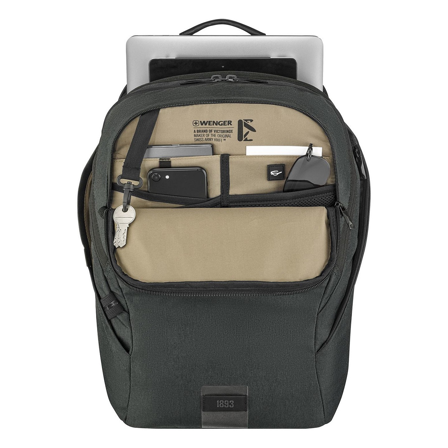 WENGER MX ECO Light 40.64cm 16Zoll Laptop Backpack with 25.4cm 10Zoll Tabletpocket Charcoal — Buy in Cyprus with Fast Delivery