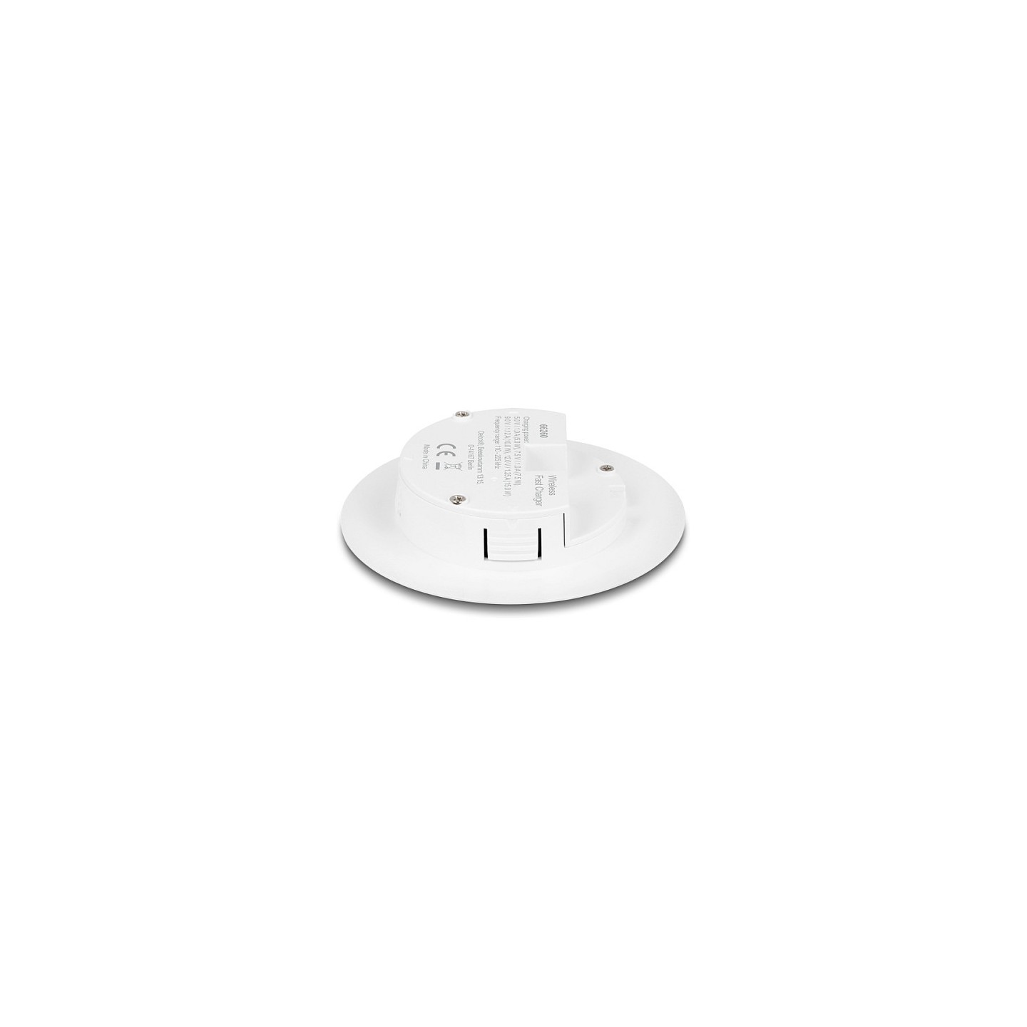 Wireless Charger 15 W für Tischeinbau weiß — Buy in Cyprus with Fast Delivery