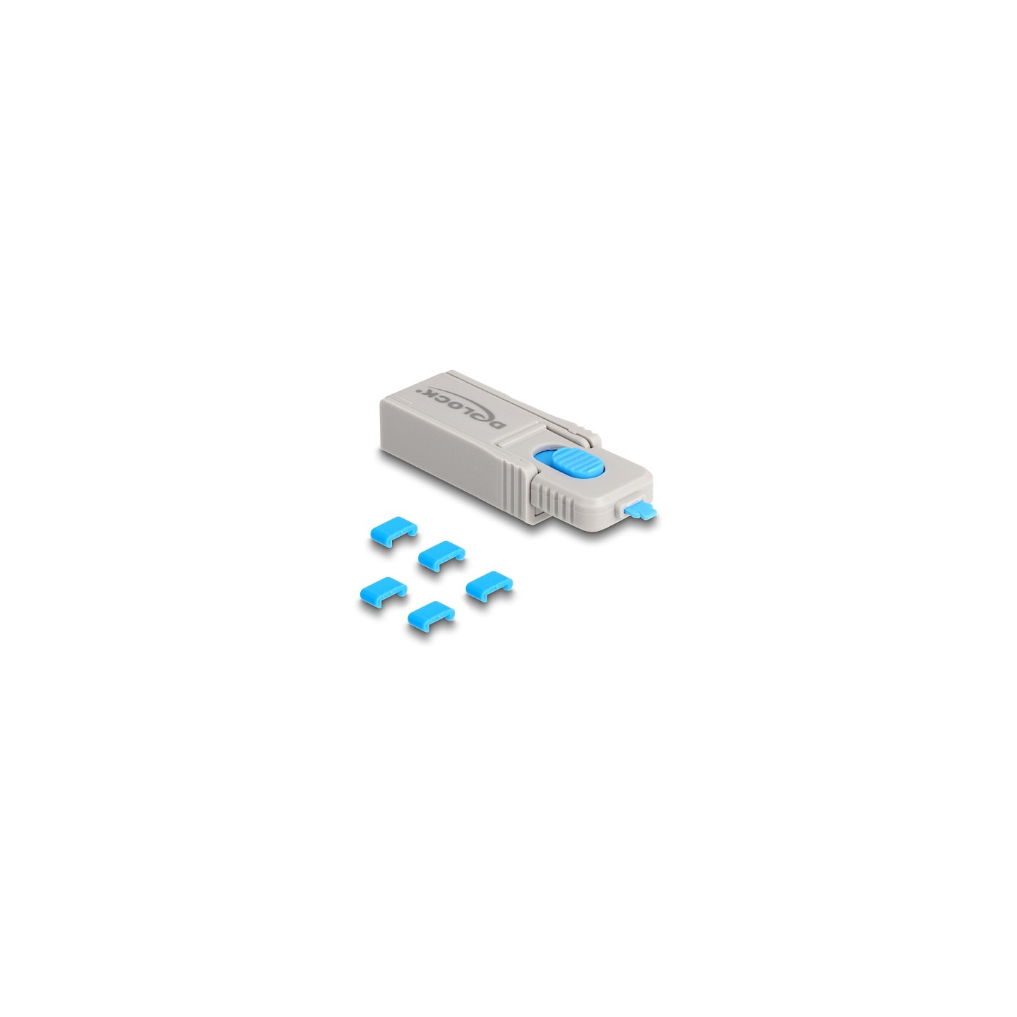 USB Type-CTM Port Blocker Set für USB Type-CTM Buchsen 5 Stück + Verschlusswerkzeug — Buy in Cyprus with Fast Delivery
