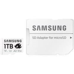 Buy Samsung microSDXC MB-MD1T0S - 1TB UHS-I (U3) V30 A2, 180MB/s Read, SD Adapte... in Cyprus, Nicosia, Limassol, Larnaka, Pafos