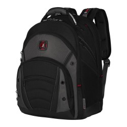 WENGER Synergy Notebook Rucksack fuer 35.8 bis 39.6cm 14.1 bis 15.6Zoll Tablet. Laptop schwarz grau