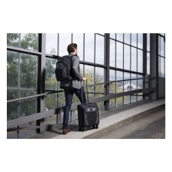WENGER Synergy Notebook Rucksack fuer 35.8 bis 39.6cm 14.1 bis 15.6Zoll Tablet. Laptop schwarz grau