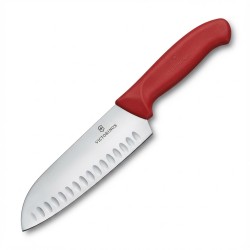 V-6.85 21.17B Swiss Classic Santokumesser. 17cm. rot — Buy in Cyprus with Fast Delivery