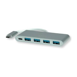 ROLINE USB 3.2 Gen 1 Hub. 4fach. Typ C Anschlusskabel. mit 1 PD-Port — Buy in Cyprus with Fast Delivery