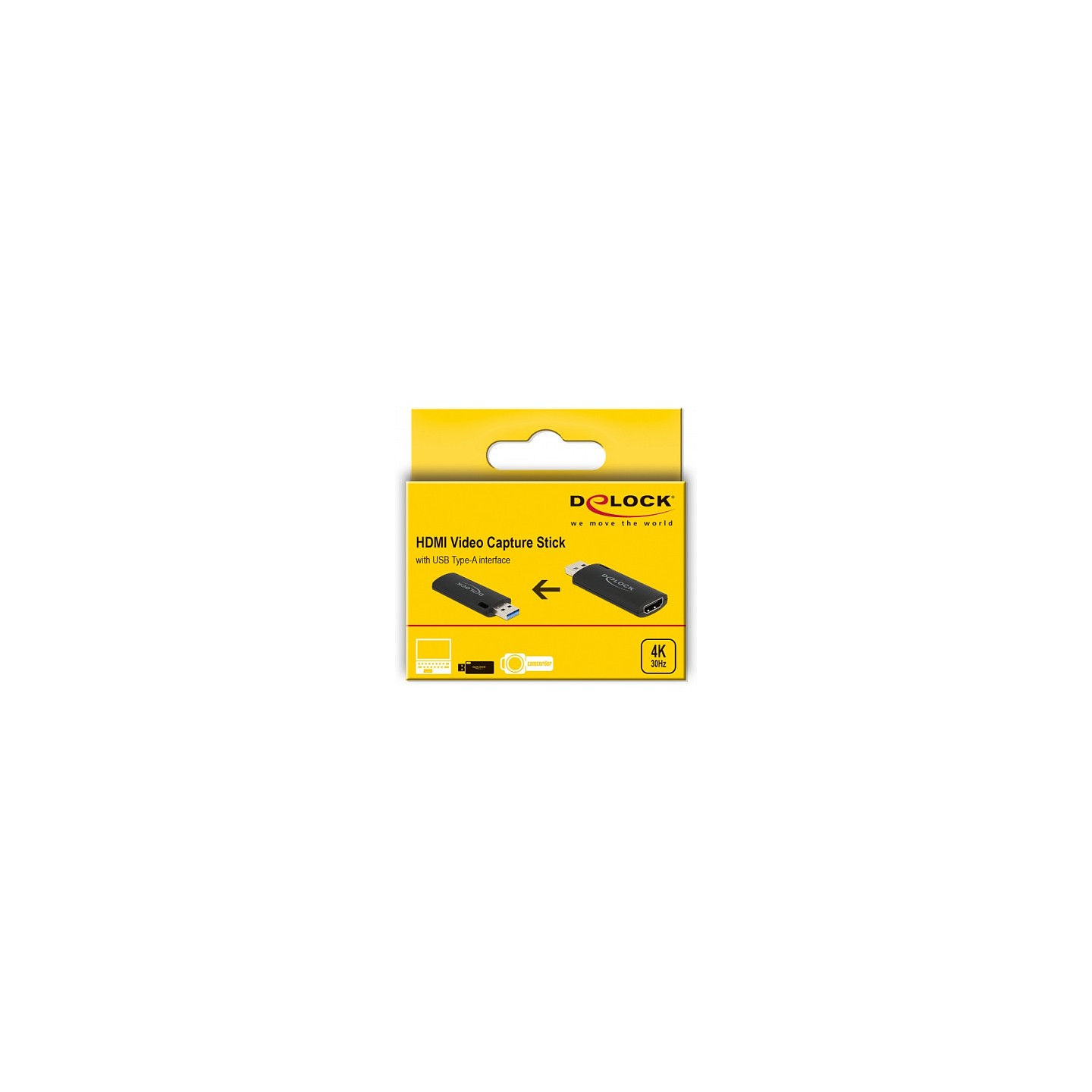 DELOCK HDMI Video Capture Stick USB Typ-A — Buy in Cyprus with Fast Delivery