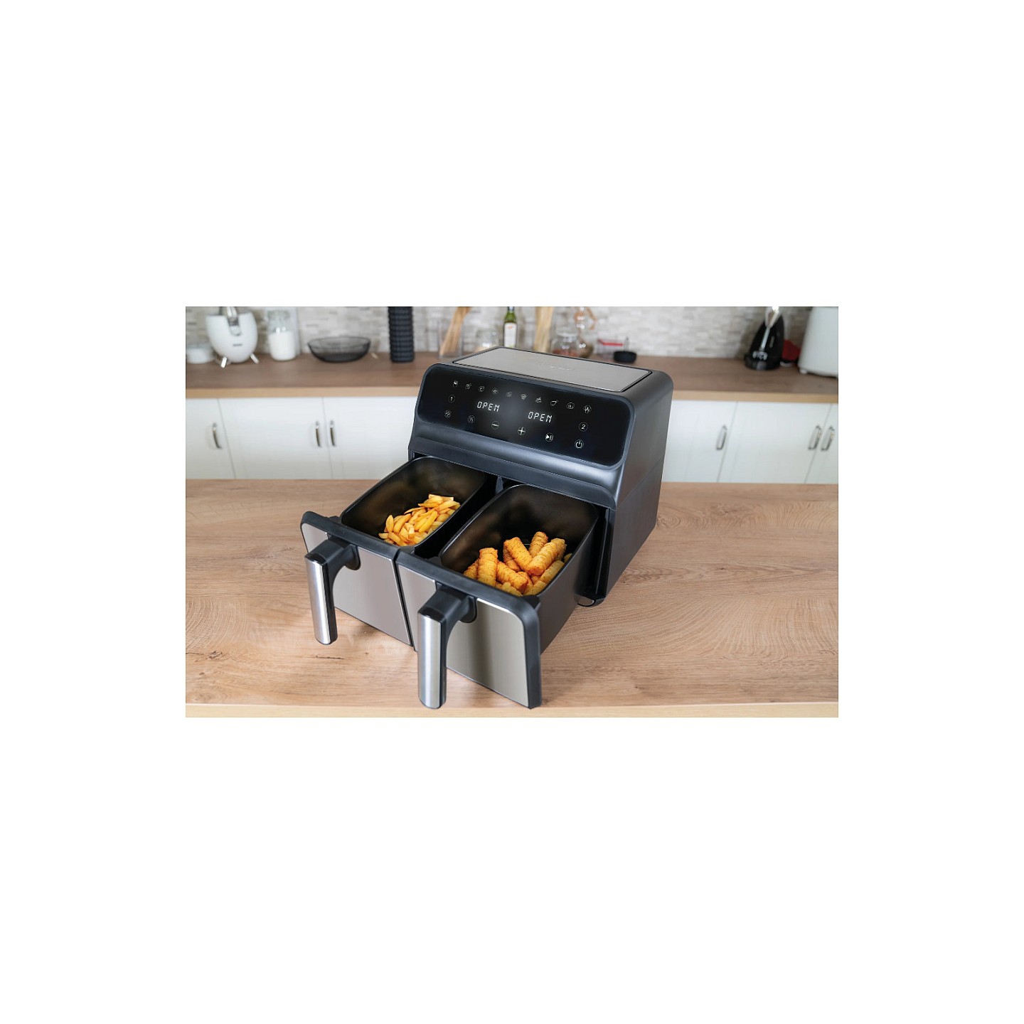 Unold 58685 Heissluftfritteuse Doppelkammer TWIN ZONE — Buy in Cyprus with Fast Delivery
