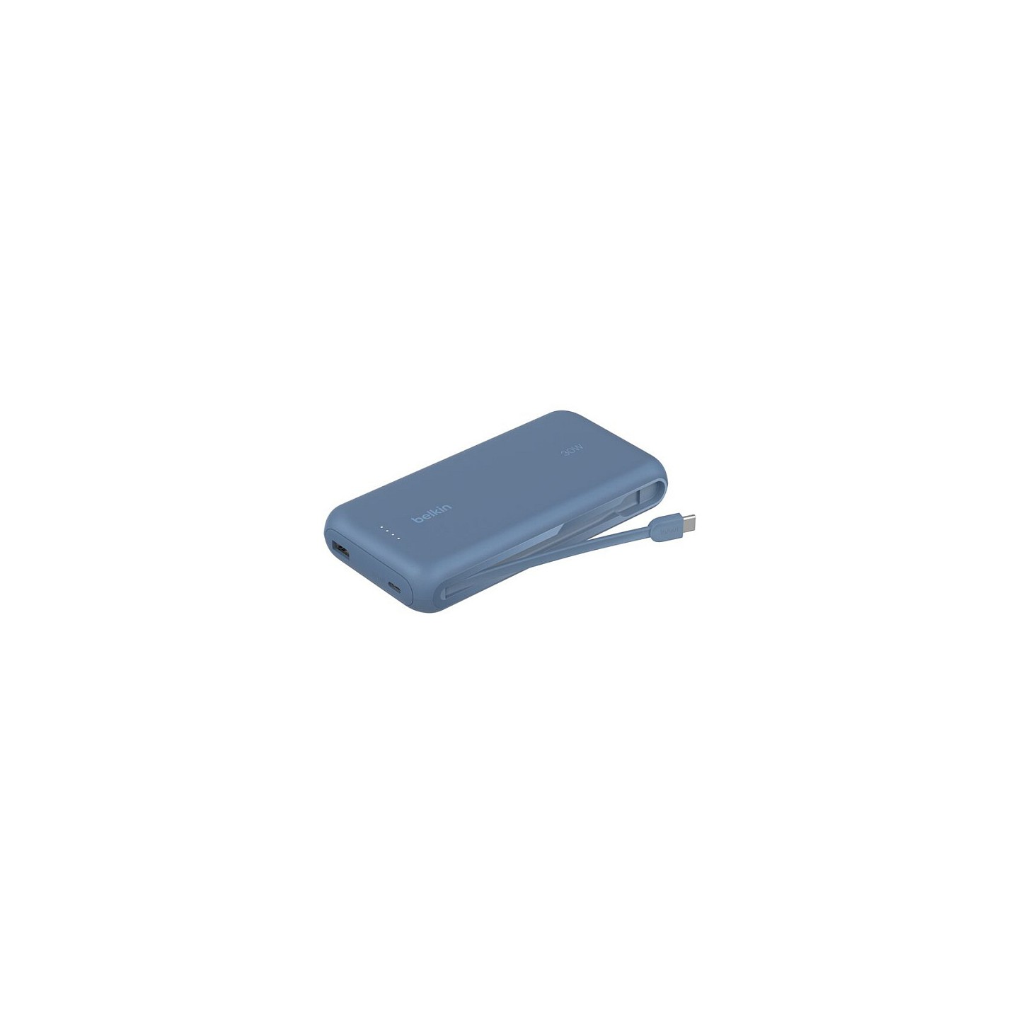Belkin Powerbank mit integriertem USB-C Kabel. Blau. USB-C. 20.000 mAh. BPB024HQBL — Buy in Cyprus with Fast Delivery