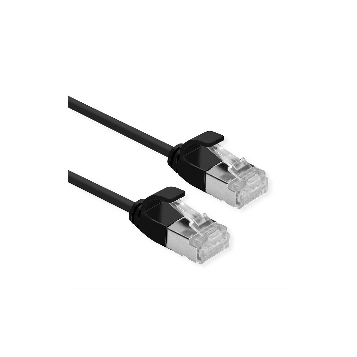 ROLINE GREEN U FTP Patchkabel Cat.6A (Class EA). LSOH. slim. schwarz. 1 m — Buy in Cyprus with Fast Delivery