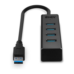 LINDY USB 3.0 Hub 4 Port ohne Netzteil — Buy in Cyprus with Fast Delivery