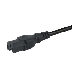 Equip Stromkabel C14 - to C15 St Bu schwarz 1.80m — Buy in Cyprus with Fast Delivery