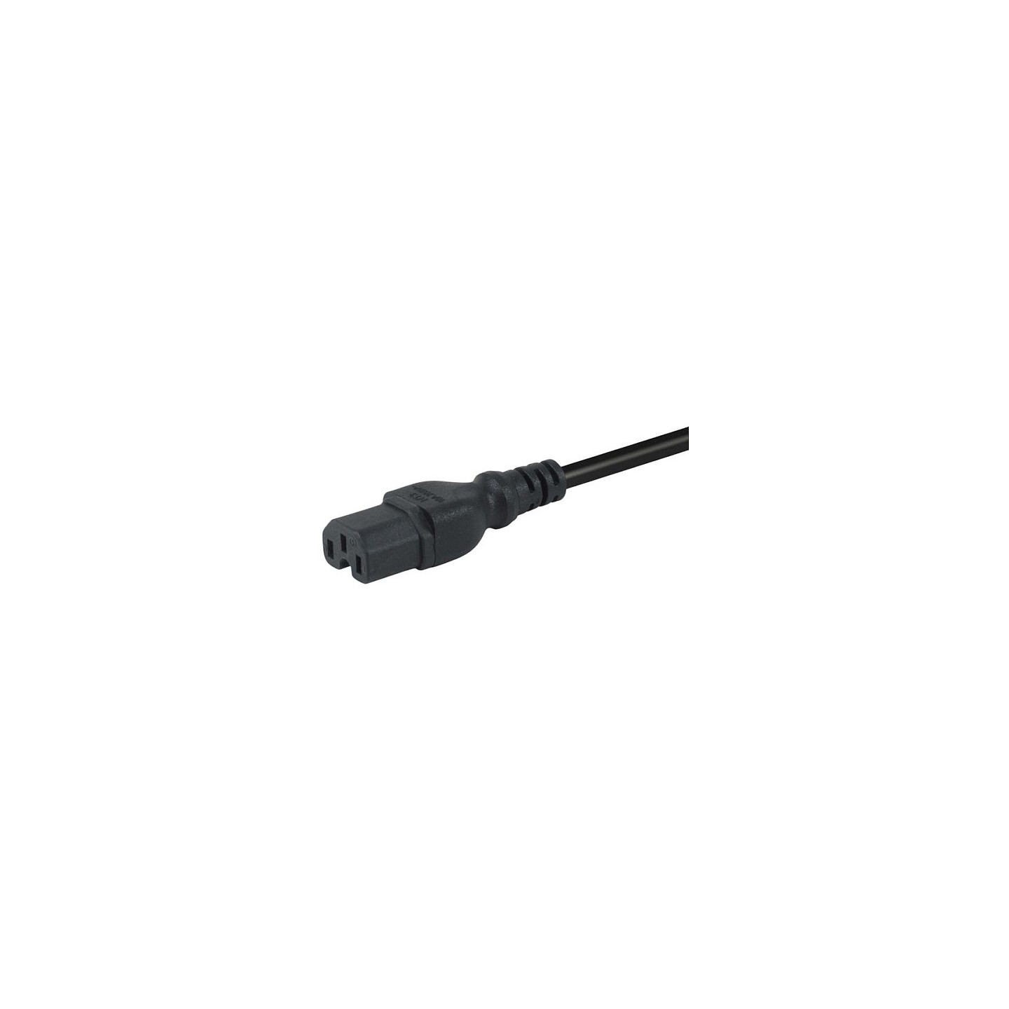 Equip Stromkabel C14 - to C15 St Bu schwarz 1.80m — Buy in Cyprus with Fast Delivery