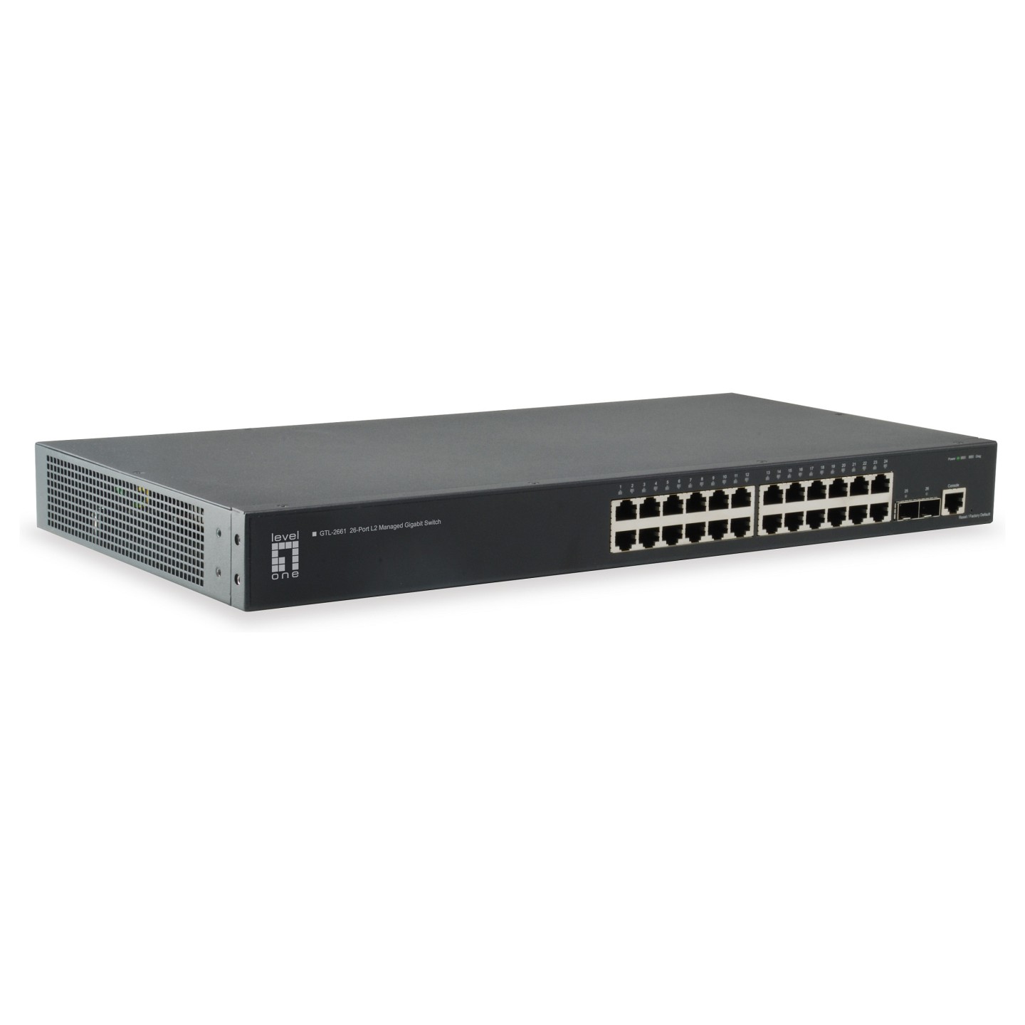 Switch 24x GE GTL-2661 2x10GSFP+19' — Buy in Cyprus with Fast Delivery