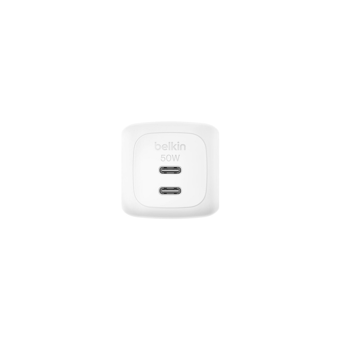 Belkin Ladegert Dual USB-C 50W PD PPS+1m Kabel WCH019kq1MWH-B6 — Buy in Cyprus with Fast Delivery