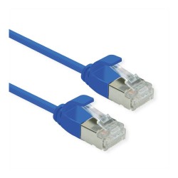 ROLINE GREEN U FTP Patchkabel Cat.6A (Class EA). LSOH. slim. blau. 1 m — Buy in Cyprus with Fast Delivery