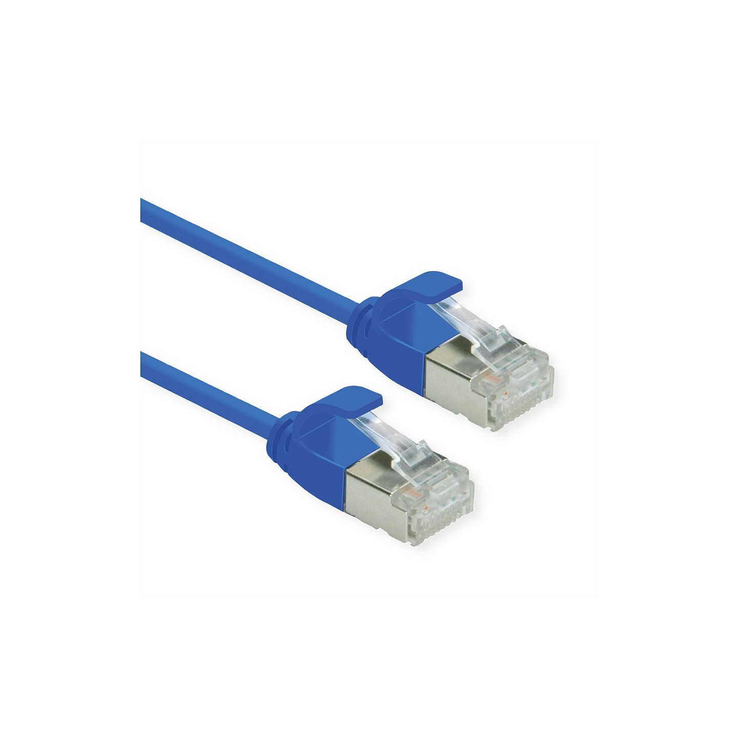 ROLINE GREEN U FTP Patchkabel Cat.6A (Class EA). LSOH. slim. blau. 1 m — Buy in Cyprus with Fast Delivery