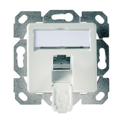 Telegärtner Anschlussdose ISO IEC Cat.6A AMJ45 8 KUp 50 alpinwei — Buy in Cyprus with Fast Delivery