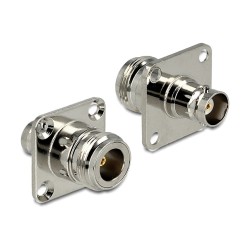 DELOCK Adapter N Buchse to BNC Buchse zum Einbau — Buy in Cyprus with Fast Delivery