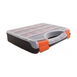 Sortimentsbox mit 17 Fächern 320 x 255 x 60 mm orange schwarz — Buy in Cyprus with Fast Delivery