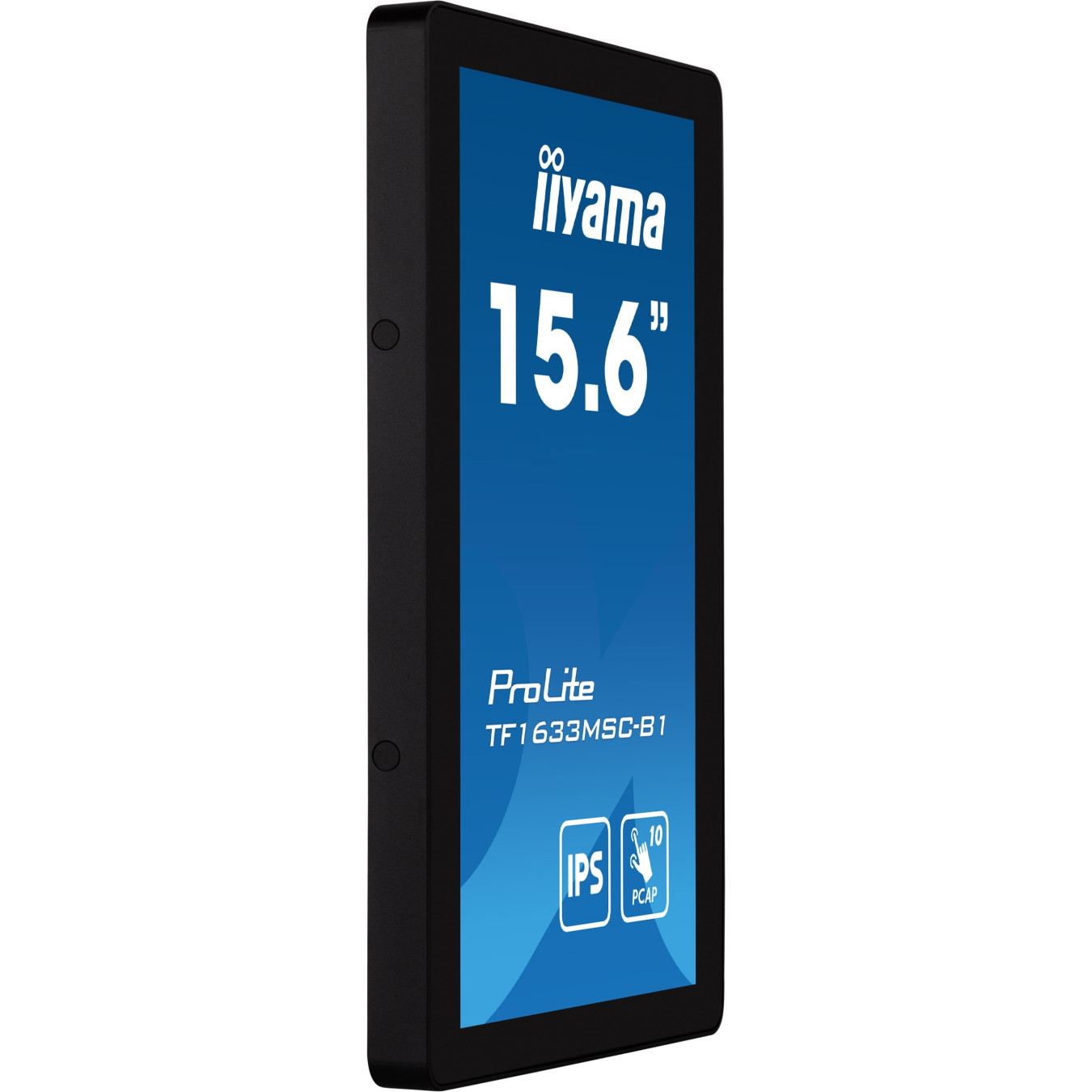 iiyama ProLite TF1633MSC-B1 - 15.6" IPS PCAP Touch Monitor, Full HD, HDMI+DP, Black — Buy in Cyprus with Fast Delivery