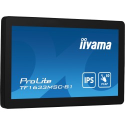 Buy iiyama ProLite TF1633MSC-B1 - 15.6" IPS PCAP Touch Monitor, Full HD, HDMI+DP... in Cyprus, Nicosia, Limassol, Larnaka, Pafos