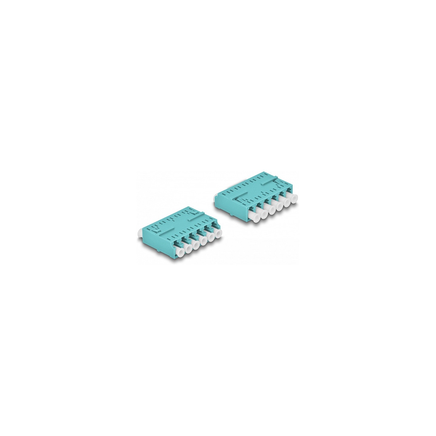 LWL Kupplung HD LC Hexaplex Buchse zu LC Hexaplex Buchse aqua — Buy in Cyprus with Fast Delivery