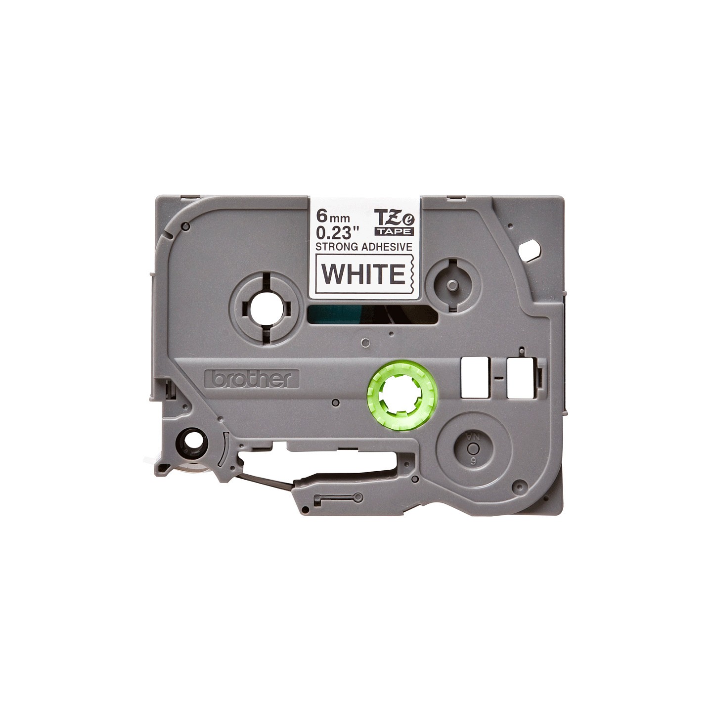 BROTHER P-Touch TZE-S211 schwarz auf weiss 6mm extra gluey — Buy in Cyprus with Fast Delivery