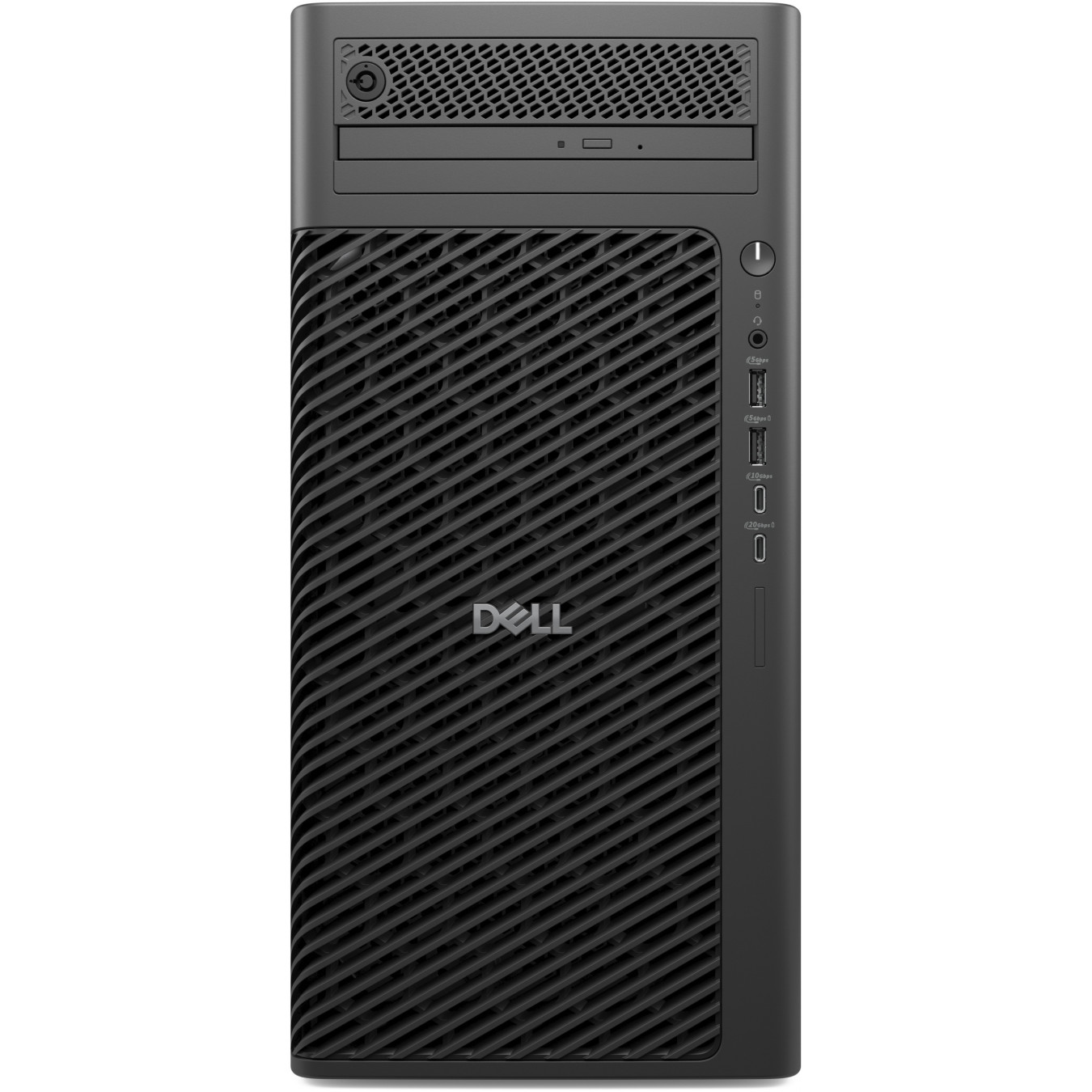 Dell Pro Max Tower - FCT2250 T2 - Intel Core Ultra 7 265, 16GB DDR5, 512GB NVMe, Integrated Graphics, 1500W, Black, Win11 Pro