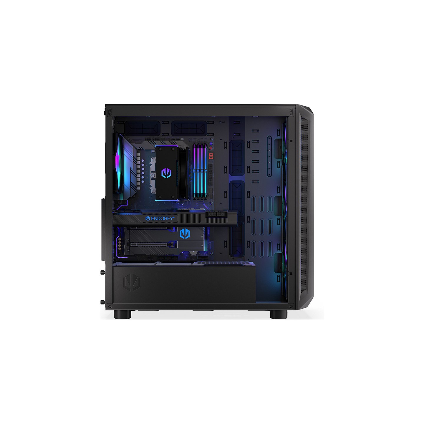 ENDORFY ARX 700 ARGB TG Black — Buy in Cyprus with Fast Delivery