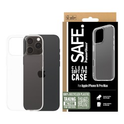 SAFE TPU Case Clear iPhone 16 Pro Max — Buy in Cyprus with Fast Delivery