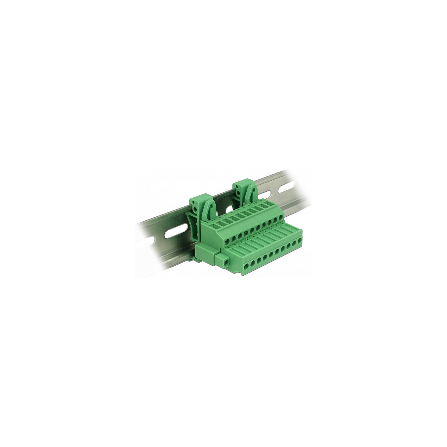 Terminalblock Set für Hutschienen 10 Pin mit Schraubverriegelung — Buy in Cyprus with Fast Delivery