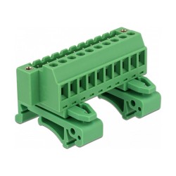Terminalblock Set für Hutschienen 10 Pin mit Schraubverriegelung — Buy in Cyprus with Fast Delivery