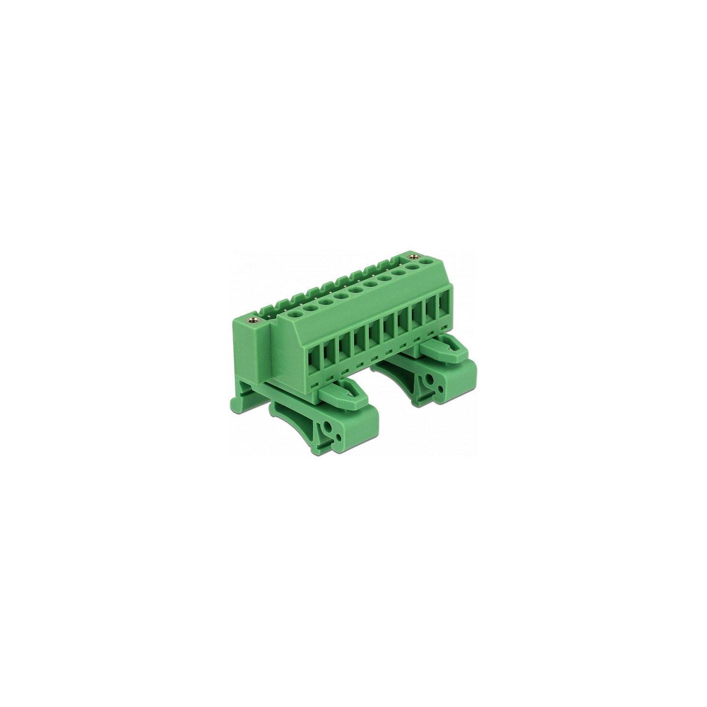 Terminalblock Set für Hutschienen 10 Pin mit Schraubverriegelung — Buy in Cyprus with Fast Delivery